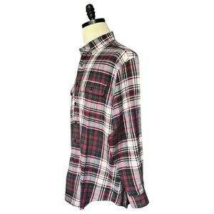 Polo Ralph Lauren Vintage plaid Flannel Whitefield LS cotton button up shirt | M